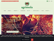 Tablet Screenshot of agrimola.it